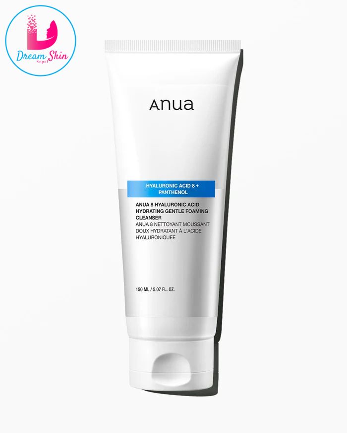 Anua 8 Hyaluronic Acid Moisturizing Gentle Gel Cleanser, 150ml